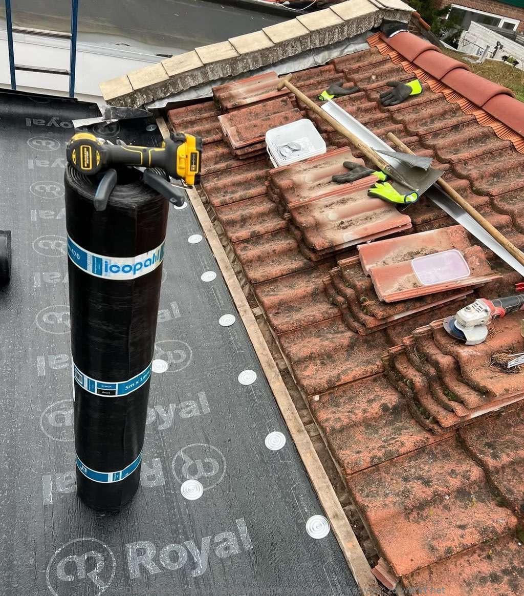 Dakrenovatie Van Plat Dak Katwijk